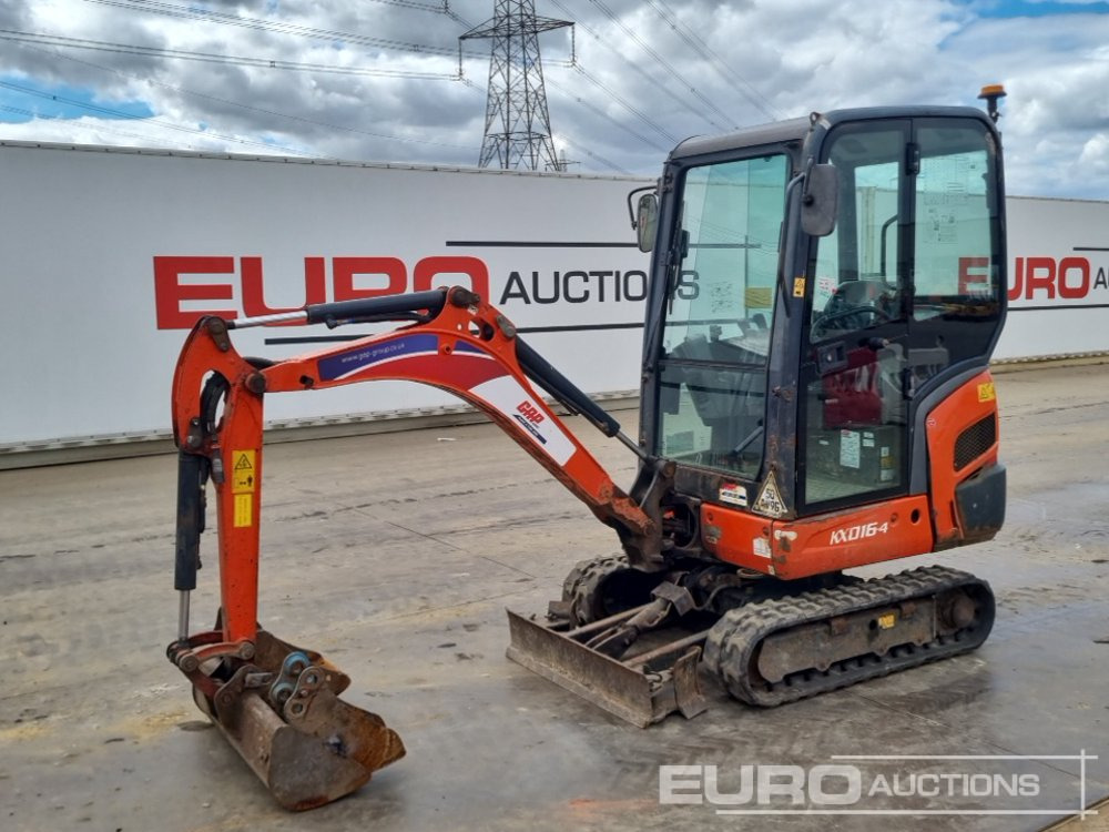 2019 Kubota KX016-4 - מיני מחפר: תמונה 1 2019 Kubota KX016-4 - מיני מחפר: תמונה 1