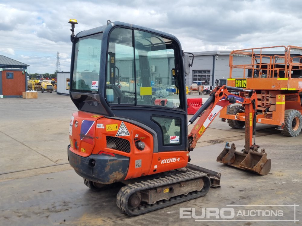 2019 Kubota KX016-4 - מיני מחפר: תמונה 5 2019 Kubota KX016-4 - מיני מחפר: תמונה 5