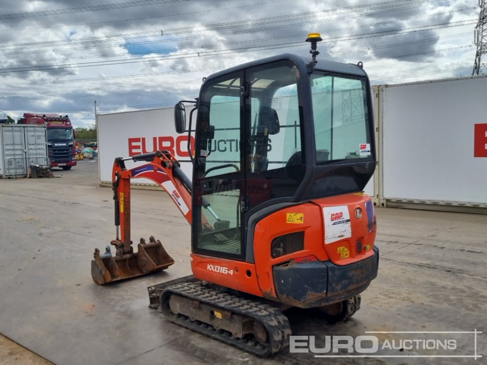 2019 Kubota KX016-4 - מיני מחפר: תמונה 3 2019 Kubota KX016-4 - מיני מחפר: תמונה 3