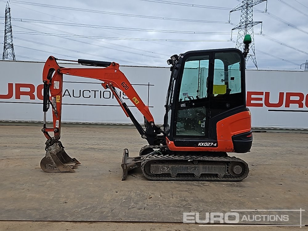 2019 Kubota KX027-4 - מיני מחפר: תמונה 2 2019 Kubota KX027-4 - מיני מחפר: תמונה 2