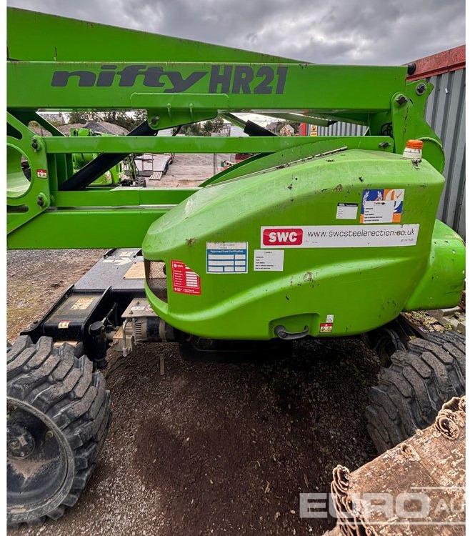 2019 Niftylift HR21 D - פלטפורמה אווירית: תמונה 1 2019 Niftylift HR21 D - פלטפורמה אווירית: תמונה 1