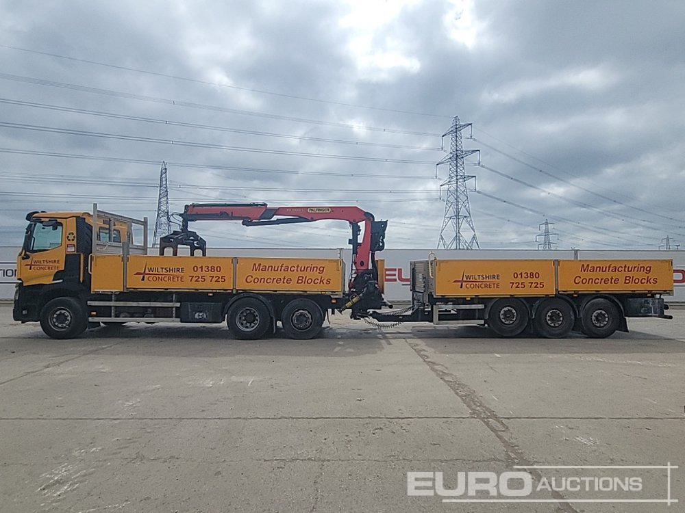 2019 Renault C440 - משאית צד נופל/ שטוחה: תמונה 2 2019 Renault C440 - משאית צד נופל/ שטוחה: תמונה 2
