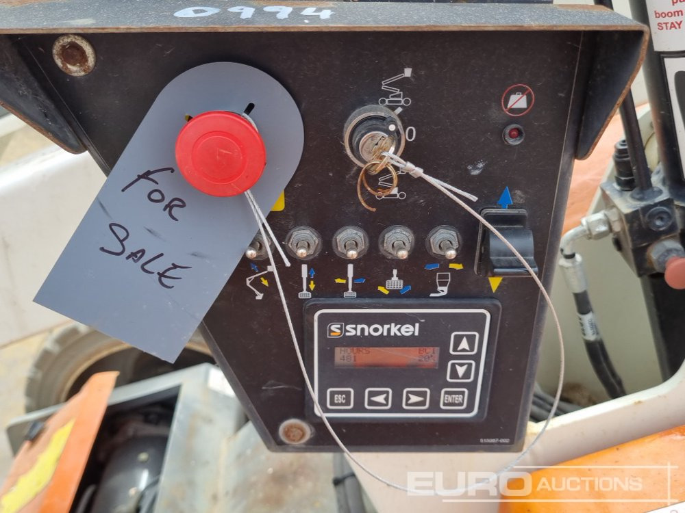 פלטפורמה אווירית 2019 Snorkel A38E: תמונה 32