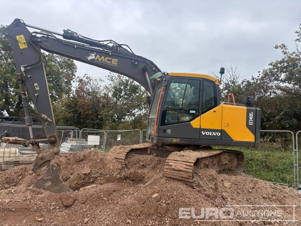 2019 Volvo EC140EL - מחפר סורק: תמונה 2 2019 Volvo EC140EL - מחפר סורק: תמונה 2