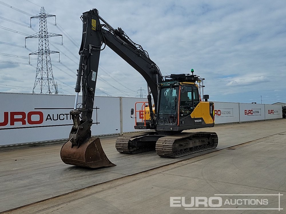 2019 Volvo EC140EL - מחפר סורק: תמונה 1 2019 Volvo EC140EL - מחפר סורק: תמונה 1