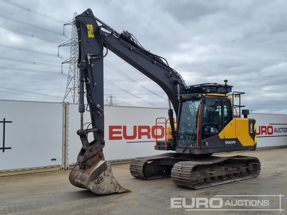 2019 Volvo EC140EL - מחפר סורק: תמונה 1 2019 Volvo EC140EL - מחפר סורק: תמונה 1