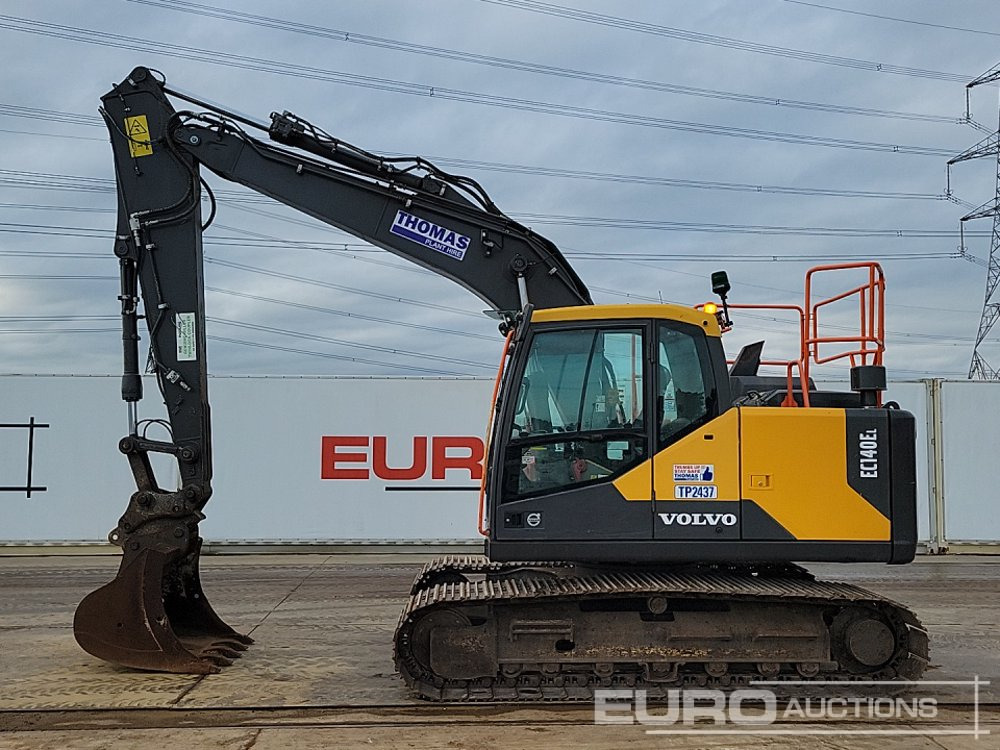2019 Volvo EC140EL - מחפר סורק: תמונה 2 2019 Volvo EC140EL - מחפר סורק: תמונה 2
