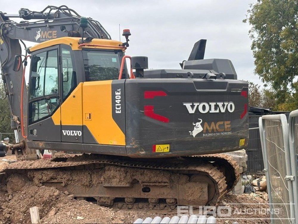 2019 Volvo EC140EL - מחפר סורק: תמונה 3 2019 Volvo EC140EL - מחפר סורק: תמונה 3