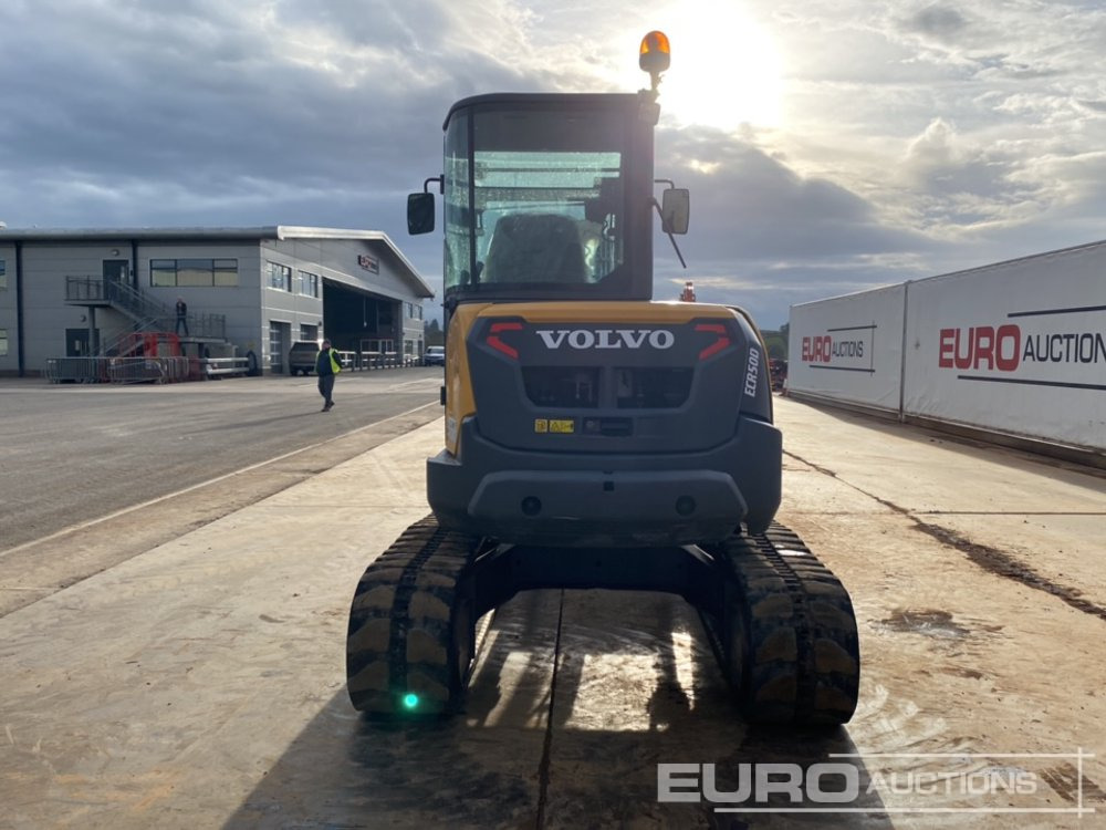 2019 Volvo ECR50D - מיני מחפר: תמונה 4 2019 Volvo ECR50D - מיני מחפר: תמונה 4