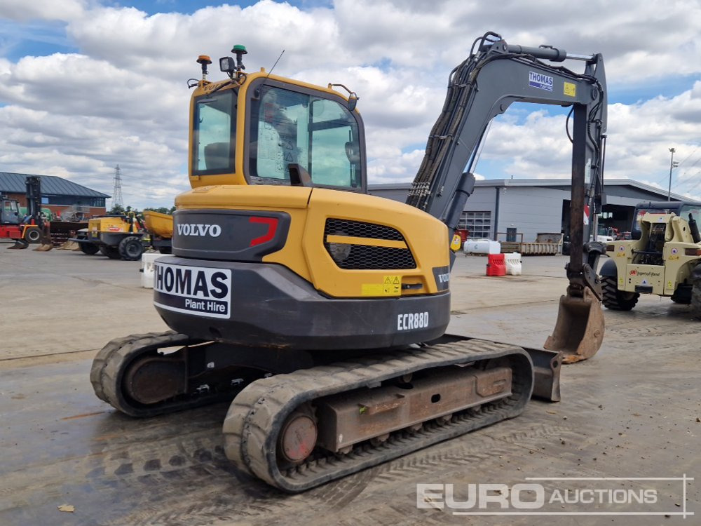2019 Volvo ECR88D - מיני מחפר: תמונה 5 2019 Volvo ECR88D - מיני מחפר: תמונה 5