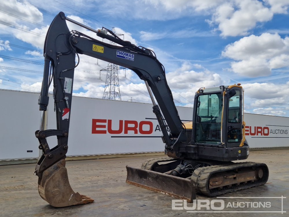 2019 Volvo ECR88D - מיני מחפר: תמונה 1 2019 Volvo ECR88D - מיני מחפר: תמונה 1