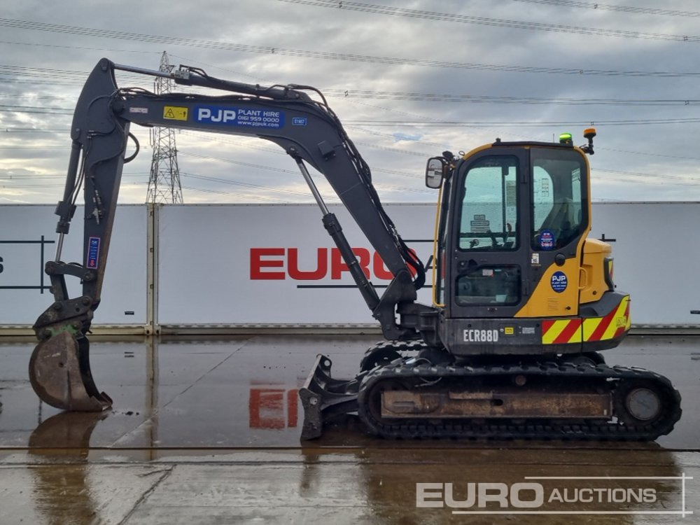 2019 Volvo ECR88D - מיני מחפר: תמונה 2 2019 Volvo ECR88D - מיני מחפר: תמונה 2