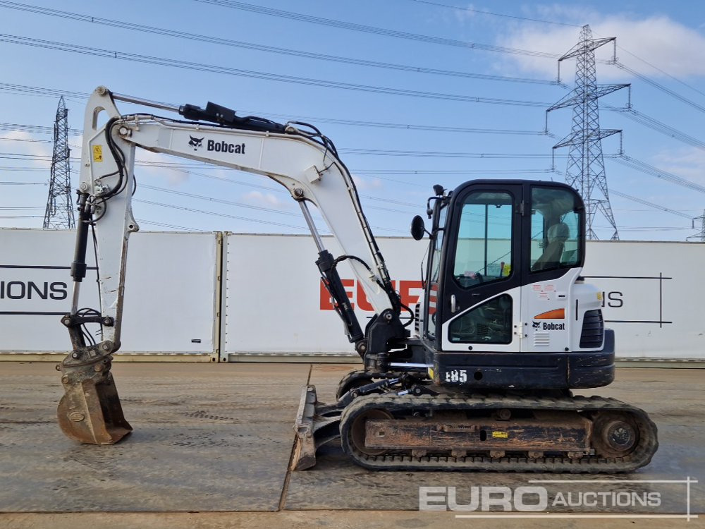 2020 Bobcat E85 - מיני מחפר: תמונה 2 2020 Bobcat E85 - מיני מחפר: תמונה 2