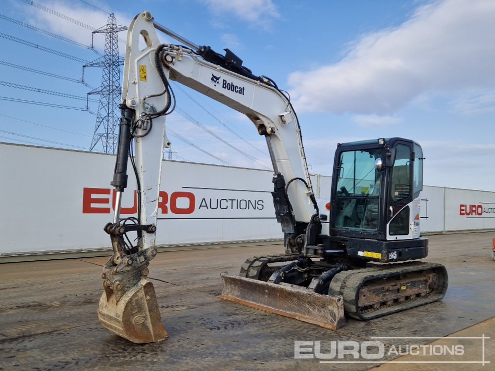 2020 Bobcat E85 - מיני מחפר: תמונה 1 2020 Bobcat E85 - מיני מחפר: תמונה 1