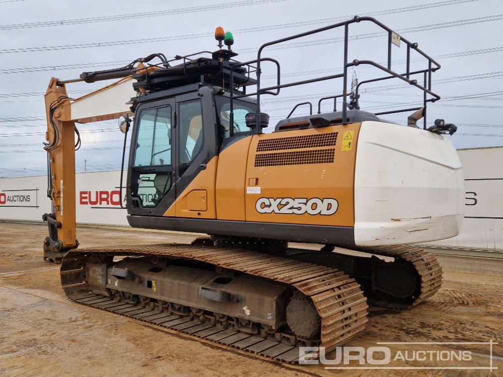 2020 Case CX250D - מחפר סורק: תמונה 3 2020 Case CX250D - מחפר סורק: תמונה 3