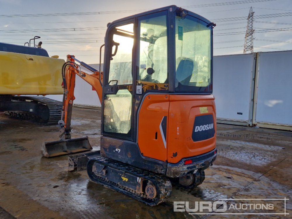 2020 Doosan DX19 - מיני מחפר: תמונה 3 2020 Doosan DX19 - מיני מחפר: תמונה 3