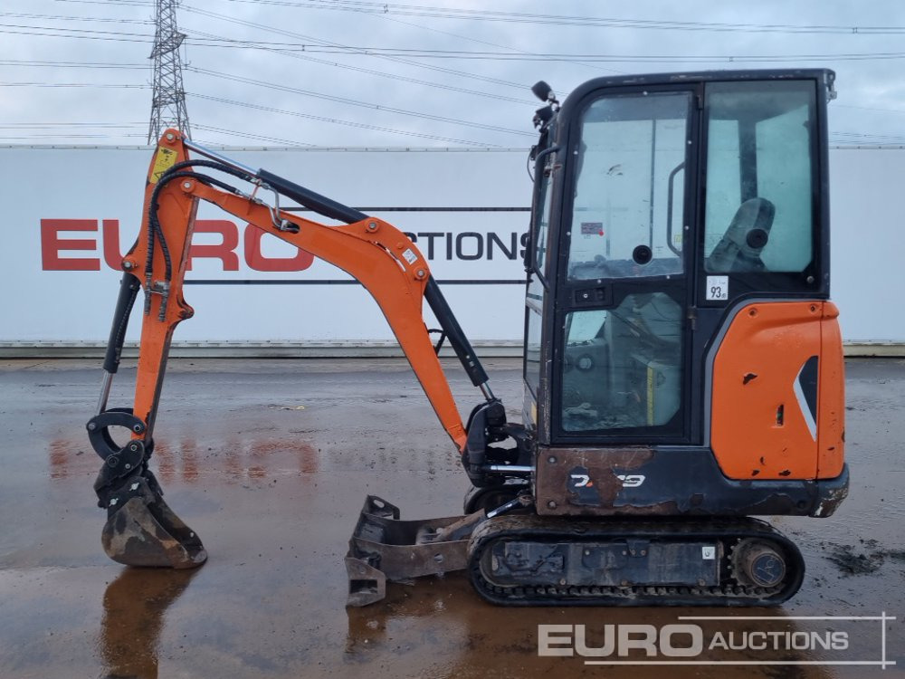 2020 Doosan DX19 - מיני מחפר: תמונה 2 2020 Doosan DX19 - מיני מחפר: תמונה 2