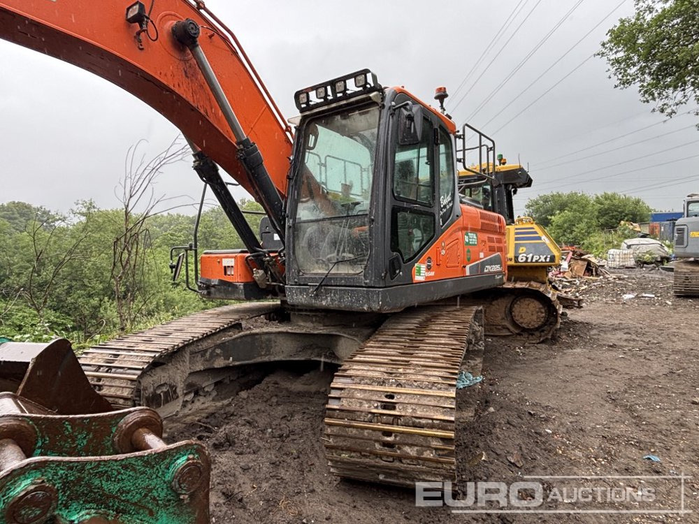 2020 Doosan DX225LC-5 - מחפר סורק: תמונה 3 2020 Doosan DX225LC-5 - מחפר סורק: תמונה 3