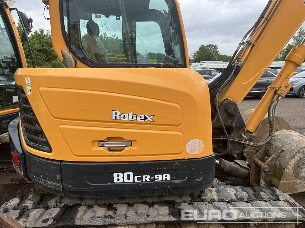 2020 Hyundai Robex R80CR-9A - מיני מחפר: תמונה 5 2020 Hyundai Robex R80CR-9A - מיני מחפר: תמונה 5