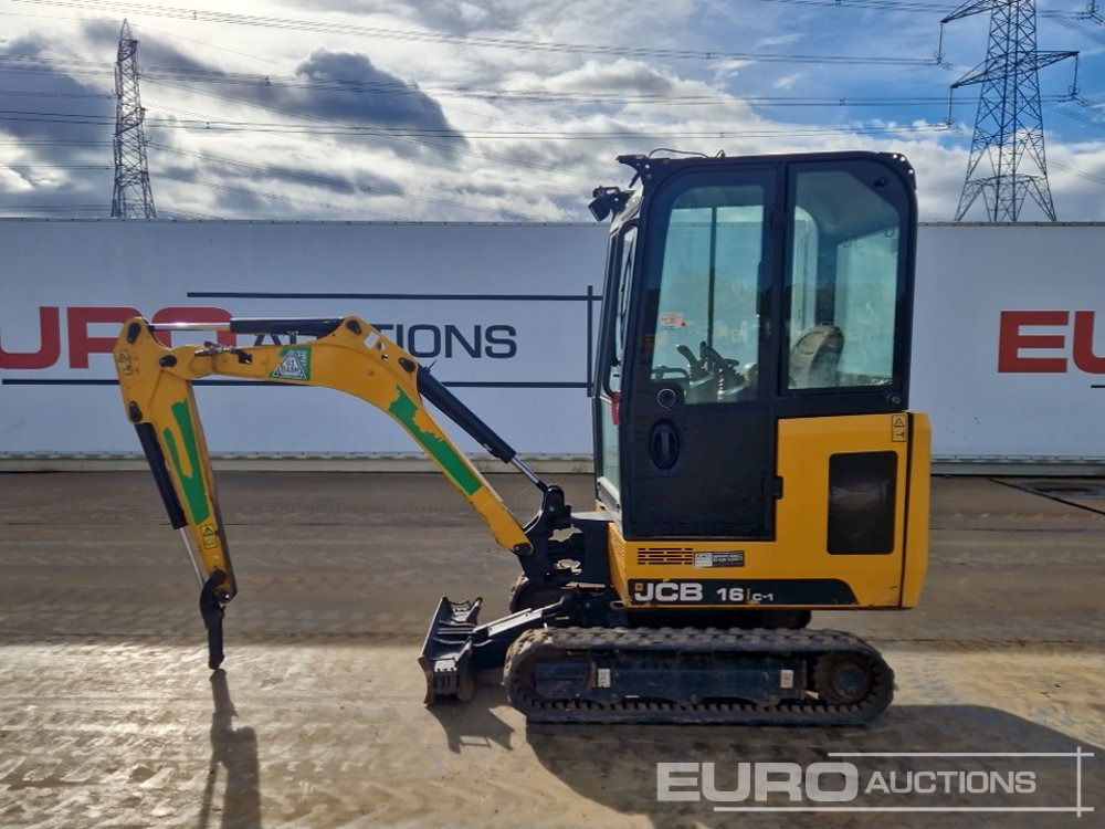 2020 JCB 16C-1 T3 - מיני מחפר: תמונה 2 2020 JCB 16C-1 T3 - מיני מחפר: תמונה 2