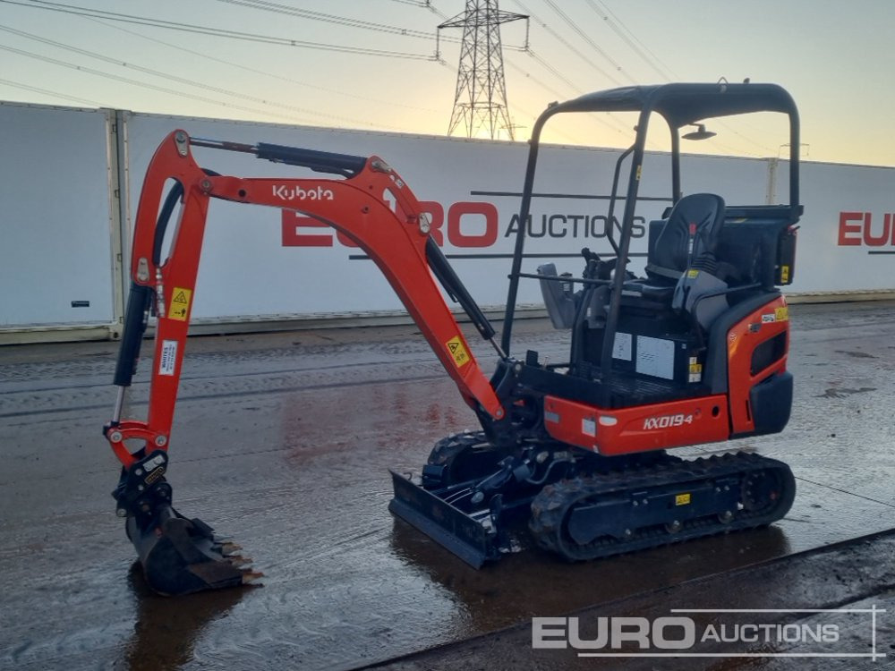 2020 Kubota KX019-4 - מיני מחפר: תמונה 1 2020 Kubota KX019-4 - מיני מחפר: תמונה 1