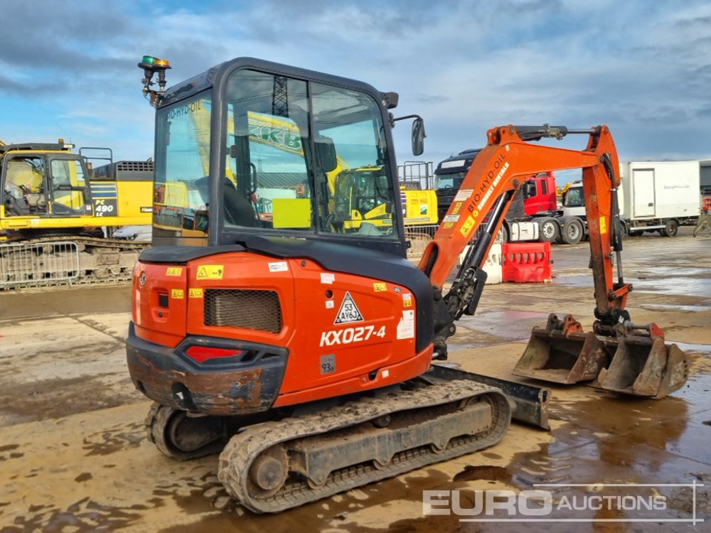 2020 Kubota KX027-4 - מיני מחפר: תמונה 5 2020 Kubota KX027-4 - מיני מחפר: תמונה 5