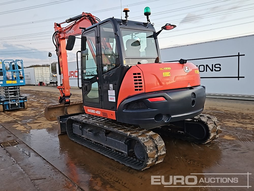 2020 Kubota KX080-4A2 - מיני מחפר: תמונה 3 2020 Kubota KX080-4A2 - מיני מחפר: תמונה 3
