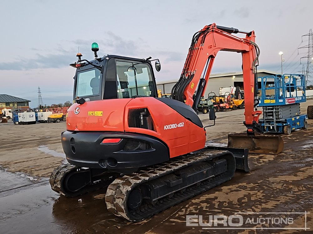 2020 Kubota KX080-4A2 - מיני מחפר: תמונה 5 2020 Kubota KX080-4A2 - מיני מחפר: תמונה 5