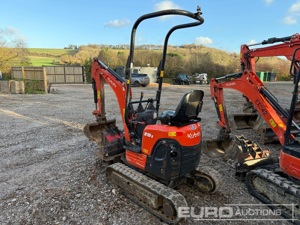 2020 Kubota U10-3 - מיני מחפר: תמונה 2 2020 Kubota U10-3 - מיני מחפר: תמונה 2