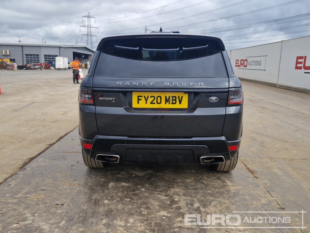2020 Range Rover Sport HSE - SUV: תמונה 4 2020 Range Rover Sport HSE - SUV: תמונה 4