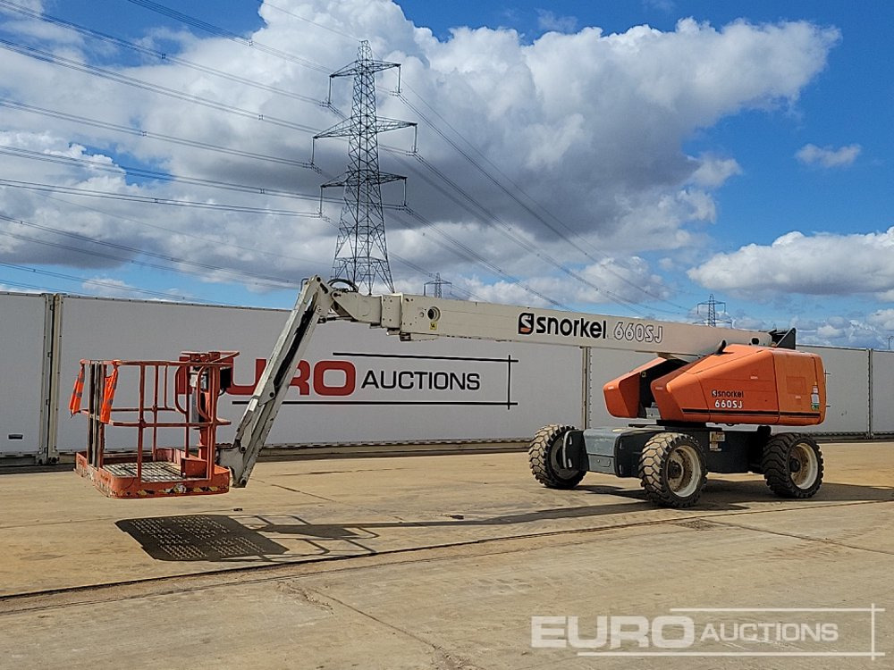 2020 Snorkel 660SJ - פלטפורמה אווירית: תמונה 1 2020 Snorkel 660SJ - פלטפורמה אווירית: תמונה 1