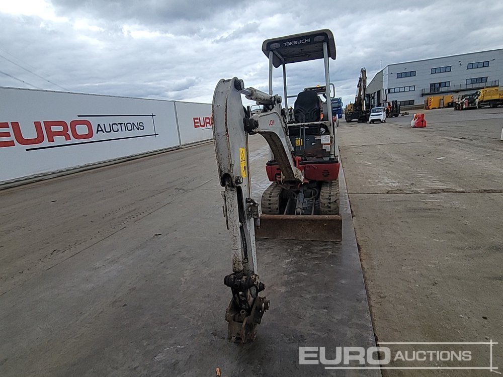 מיני מחפר 2020 Takeuchi TB216: תמונה 8