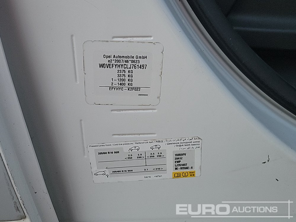 כלי רכב מסחרי 2020 Vauxhall Combo: תמונה 42