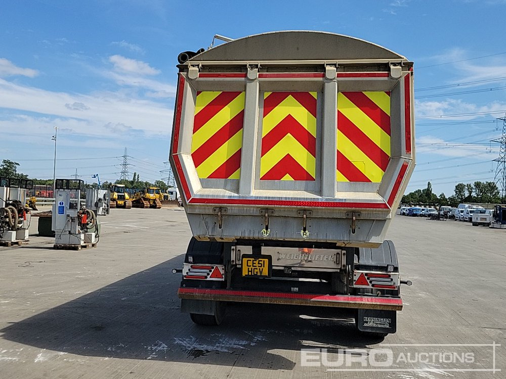 2020 Weightlifter Tri Axle Bulk Tipping Trailer, Easy Sheet - סמיטריילר עם מזהיר: תמונה 4 2020 Weightlifter Tri Axle Bulk Tipping Trailer, Easy Sheet - סמיטריילר עם מזהיר: תמונה 4