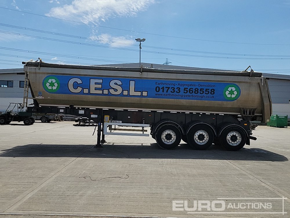 2020 Weightlifter Tri Axle Bulk Tipping Trailer, Easy Sheet - סמיטריילר עם מזהיר: תמונה 2 2020 Weightlifter Tri Axle Bulk Tipping Trailer, Easy Sheet - סמיטריילר עם מזהיר: תמונה 2