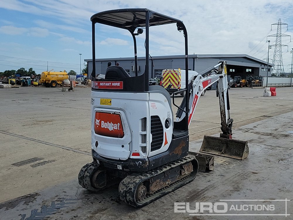 2021 Bobcat E17Z - מיני מחפר: תמונה 5 2021 Bobcat E17Z - מיני מחפר: תמונה 5