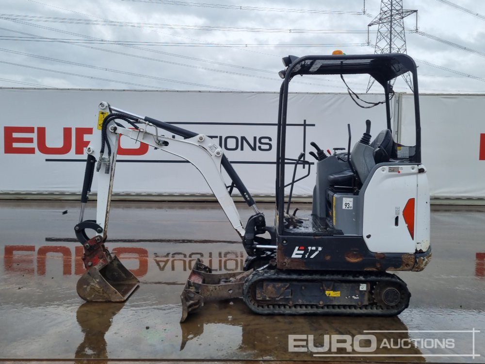 2021 Bobcat E17 - מיני מחפר: תמונה 2 2021 Bobcat E17 - מיני מחפר: תמונה 2