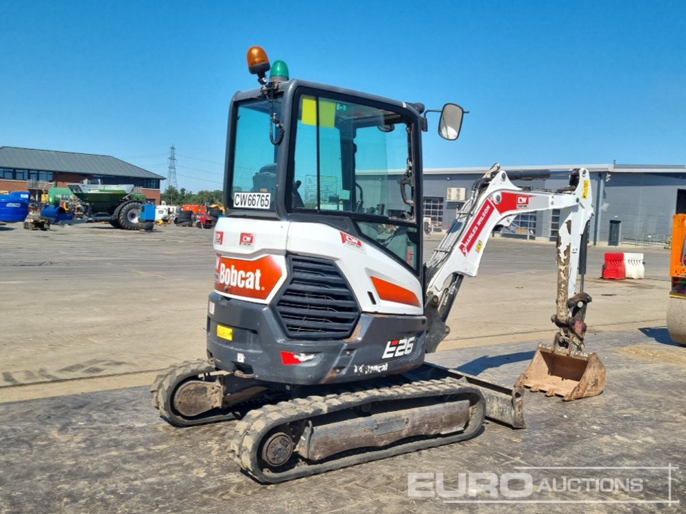 2021 Bobcat E26 - מיני מחפר: תמונה 5 2021 Bobcat E26 - מיני מחפר: תמונה 5