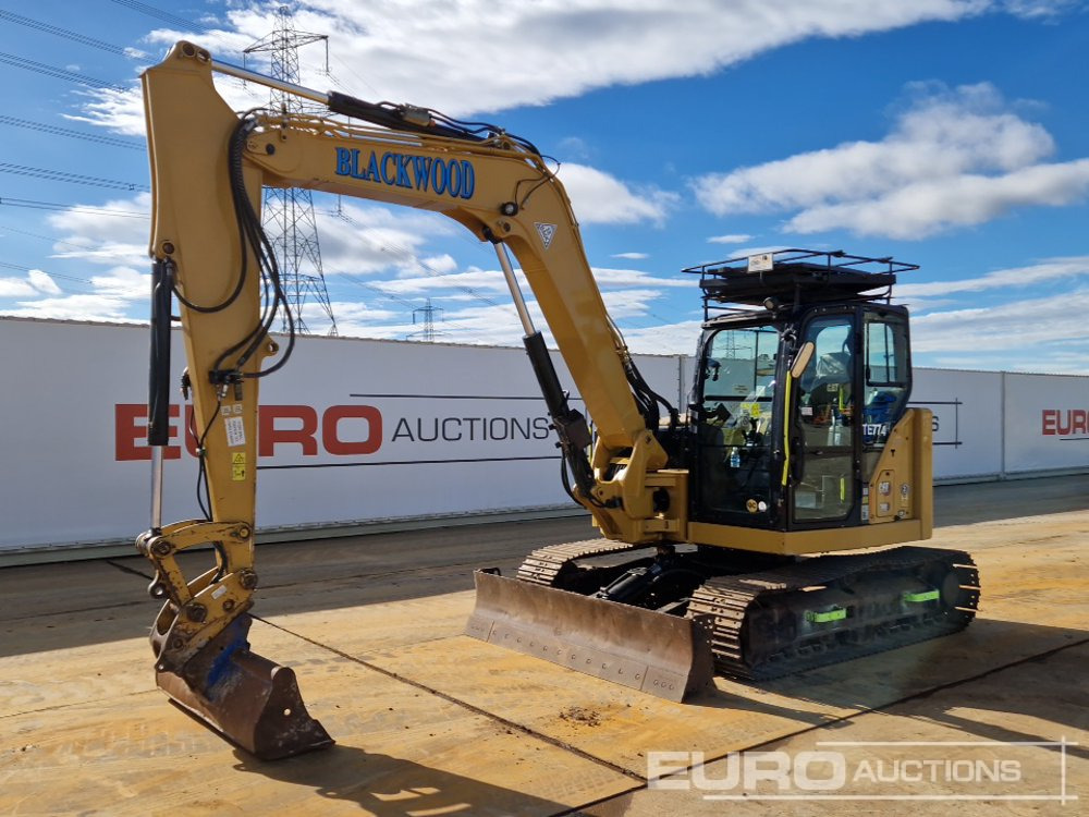 2021 CAT 308CR - מיני מחפר: תמונה 1 2021 CAT 308CR - מיני מחפר: תמונה 1