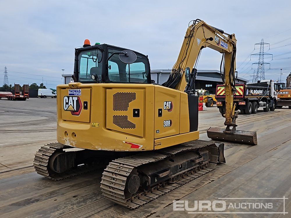 2021 CAT 308CR - מיני מחפר: תמונה 5 2021 CAT 308CR - מיני מחפר: תמונה 5