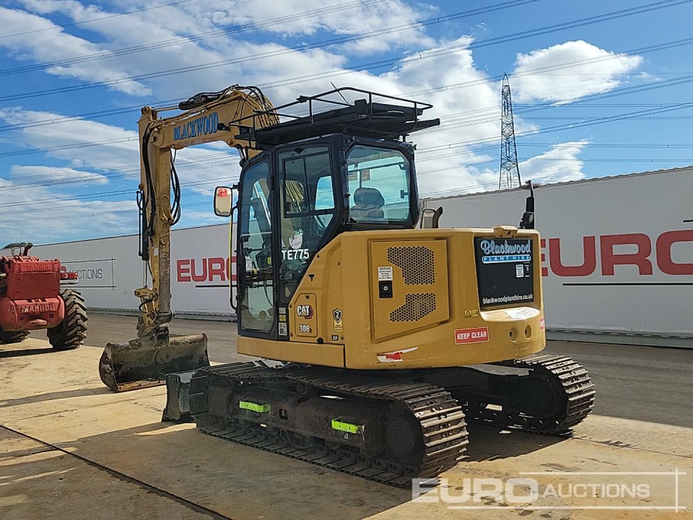 2021 CAT 308CR - מיני מחפר: תמונה 3 2021 CAT 308CR - מיני מחפר: תמונה 3