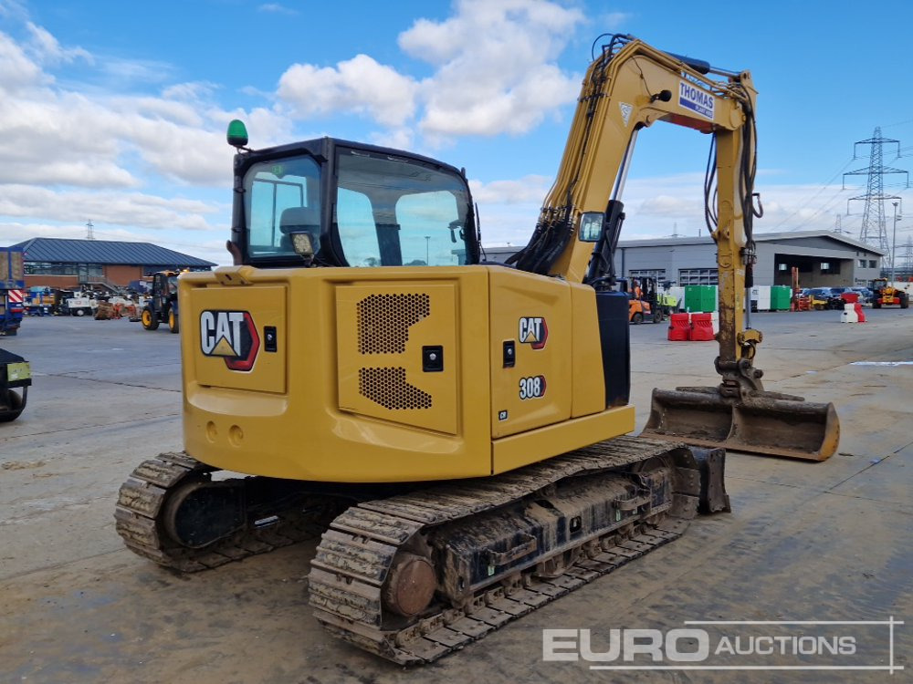 2021 CAT 308CR - מיני מחפר: תמונה 5 2021 CAT 308CR - מיני מחפר: תמונה 5