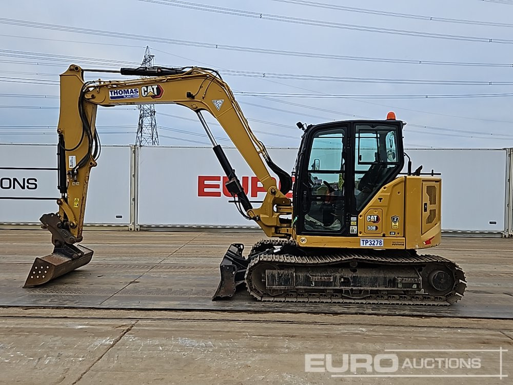2021 CAT 308CR - מיני מחפר: תמונה 2 2021 CAT 308CR - מיני מחפר: תמונה 2