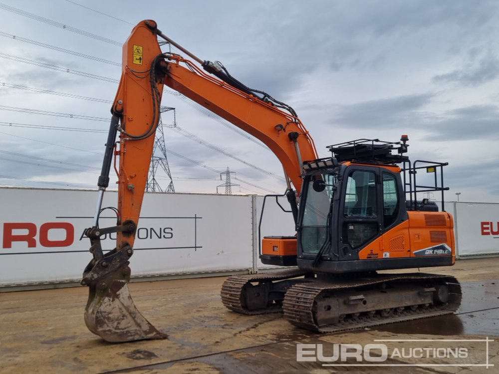 2021 Doosan DX140LC-7 - מחפר סורק: תמונה 1 2021 Doosan DX140LC-7 - מחפר סורק: תמונה 1