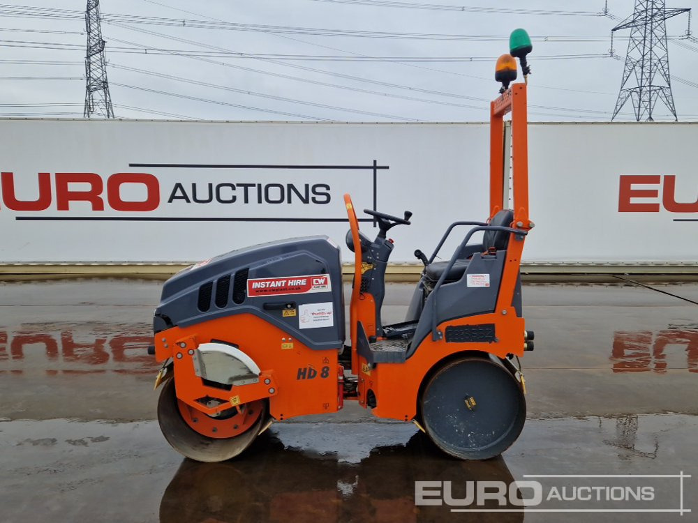 2021 Hamm HD8VV - רולר: תמונה 2 2021 Hamm HD8VV - רולר: תמונה 2