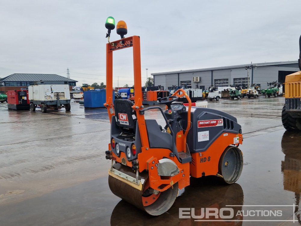 2021 Hamm HD8VV - רולר: תמונה 5 2021 Hamm HD8VV - רולר: תמונה 5