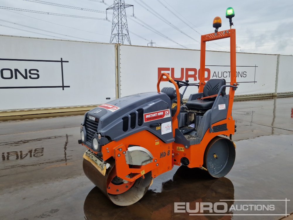 2021 Hamm HD8VV - רולר: תמונה 1 2021 Hamm HD8VV - רולר: תמונה 1