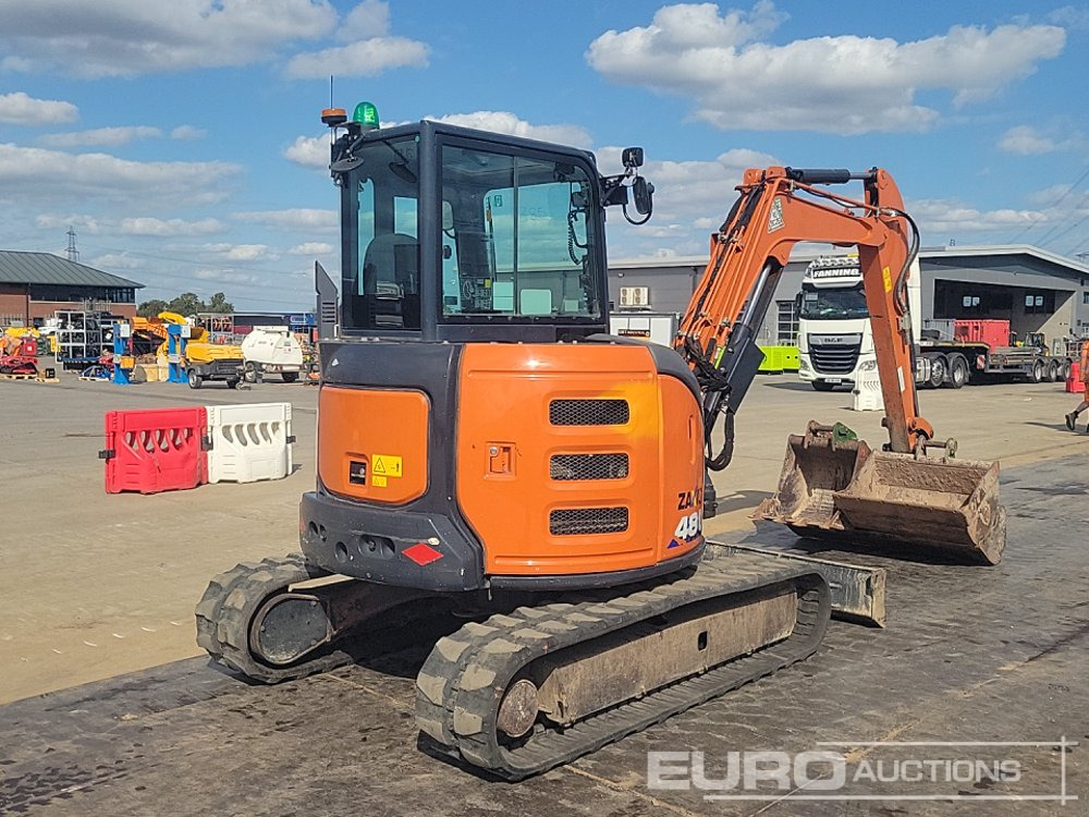 2021 Hitachi ZX48U-6 CLR - מיני מחפר: תמונה 5 2021 Hitachi ZX48U-6 CLR - מיני מחפר: תמונה 5