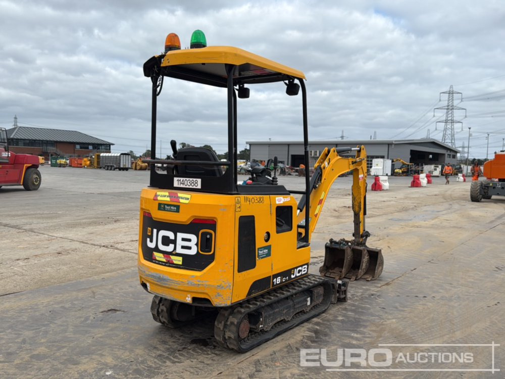 2021 JCB 16C-1 - מיני מחפר: תמונה 5 2021 JCB 16C-1 - מיני מחפר: תמונה 5