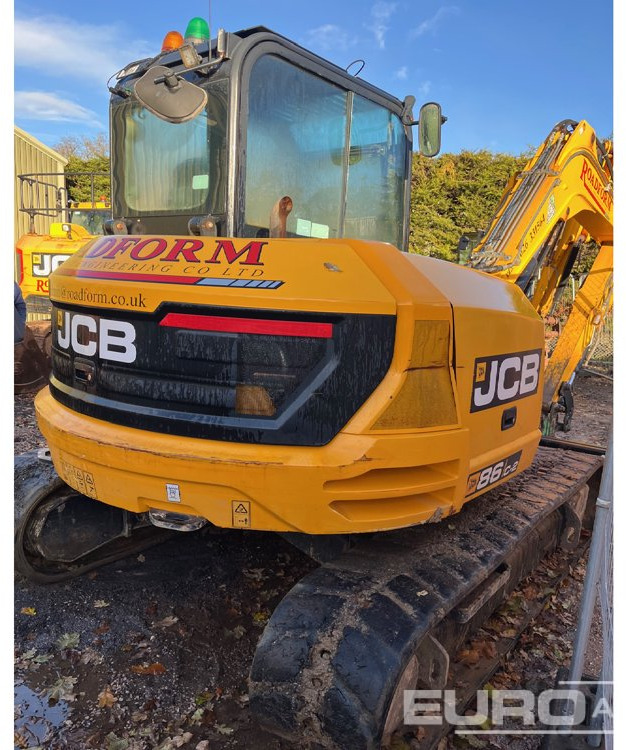 2021 JCB 86C-2 - מיני מחפר: תמונה 4 2021 JCB 86C-2 - מיני מחפר: תמונה 4